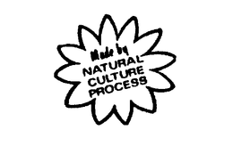 MADE BY NATURAL CULTURE PROCESS trademark