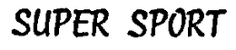 SUPER SPORT trademark