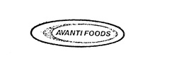 AVANTI FOODS trademark
