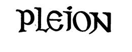 PLEION trademark