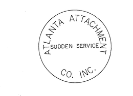 ATLANTA ATTACHMENT CO. INC. SUDDEN SERVICE trademark