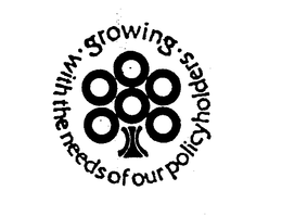 GROWING WITH THE NEEDS OF OUR POLICYHOLDERS trademark