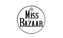 MISS BAZAAR trademark