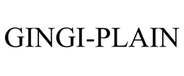 GINGI-PLAIN trademark
