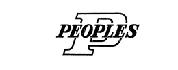P PEOPLES trademark