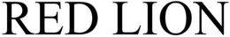 RED LION trademark