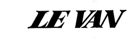 LE VAN trademark