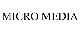 MICRO MEDIA trademark