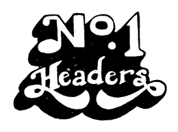 NO. 1 HEADERS trademark