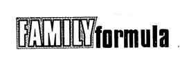 FAMILY FORMULA trademark