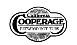 CALIFORNIA COOPERAGE REDWOOD HOT TUBS SAN LUIS OBISPO trademark