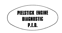 PIELSTICK ENGINE DIAGNOSTIC P.E.D. trademark