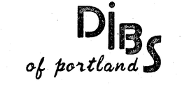 DIBS OF PORTLAND trademark