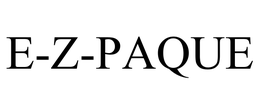E-Z-PAQUE trademark