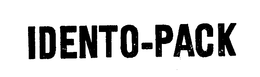 IDENTO-PACK trademark
