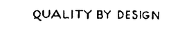 QUALITY BY DESIGN trademark