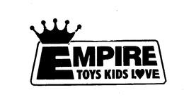 EMPIRE TOYS KIDS LOVE trademark
