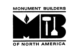 MONUMENT BUILDERS OF NORTH AMERICA MB trademark
