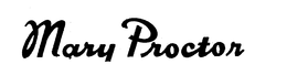 MARY PROCTOR trademark