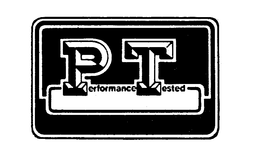 PERFORMANCE TESTED PT trademark