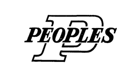 P PEOPLES trademark