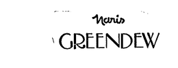 NARIS GREENDEW trademark