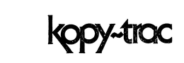 KOPY-TRAC trademark