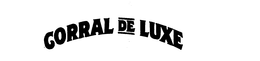 CORRAL DE LUXE trademark