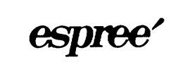 ESPREE trademark