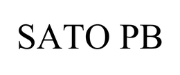 SATO PB trademark