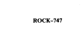 ROCK-747 trademark