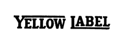 YELLOW LABEL trademark