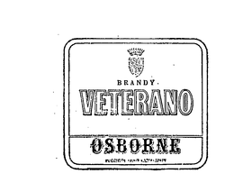 VETERANO, BRANDY OSBORNE PUERTO DE SANTA MARIE SPAIN trademark