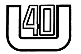 U 40 trademark