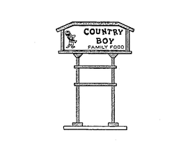 COUNTRY BOY FAMILY FOOD trademark