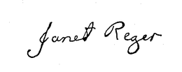 JANET REGER trademark