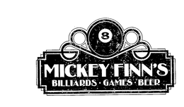 8 MICKEY FINN'S BILLIARDS-GAMES-BEER D DESIGN trademark