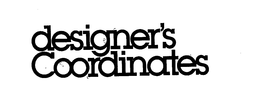 DESIGNER'S COORDINATES trademark
