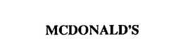 MCDONALD'S trademark