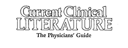 CURRENT CLINICAL LITERATURE THE PHYSICIANS GUIDE trademark