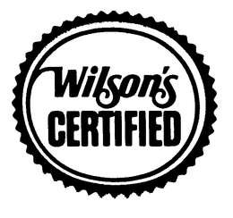 WILSON'S CERTIFIED trademark