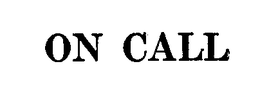 ON CALL trademark