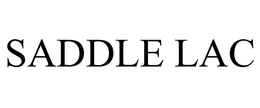 SADDLE LAC trademark
