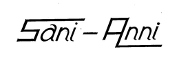 SANI-ANNI trademark