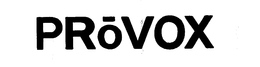 PROVOX trademark