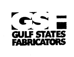 GULF STATES FABRICATORS GSF trademark