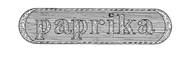 PAPRIKA trademark