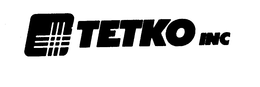 TETKO INC trademark