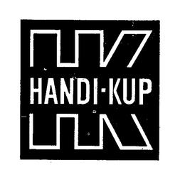 HANDI-KUP  H K trademark