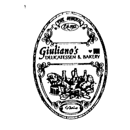 GIULIANO'S DELICATESSEN & BAKERY trademark